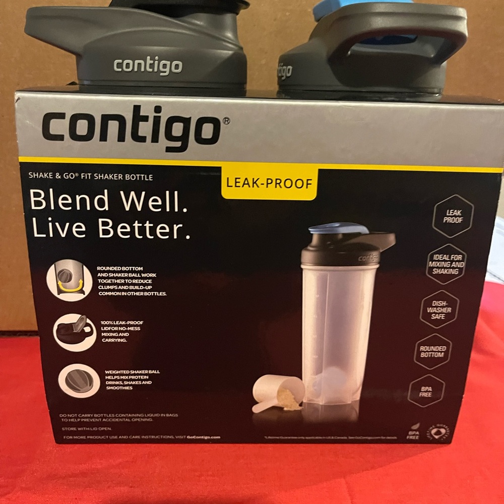 Contigo Shake & Go Fit Shaker Bottle, 28 oz.